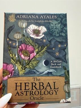 Adriana Ayales The Herbal Astrology Oracle - Floral Illustration Deck